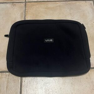 Vaio Black Laptop Bag